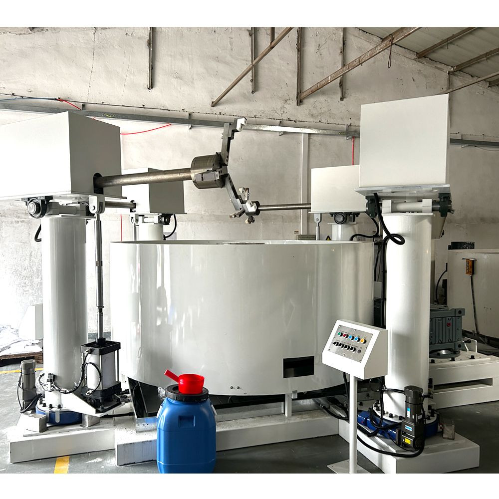 Buy Four Worksites Ceramic Wheel Polishing Machine With Automactic Arms