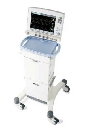MY-E004D movable ICU Ventilator with medical air compressor