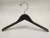 Import Flat Wood Garment Hanger with Shiny Chrome Hook from China