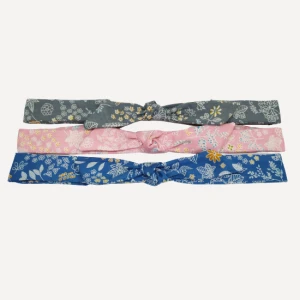 Girls Colorful Floral Knot Hair Tie Headband