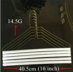 Laundry Strut Hanger 16 Gold Wire Strut Hanger 500 Pack
