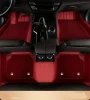 Nappa leather + chenise Custom dirty resistance car floor mats durable Car mat for different car models