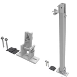 Wholesale PV Solar Adjustable Front and Back Base Roof Mounting System