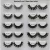Import Russian D curl lashes natural 15mm faux mink wispy DD curl strip eyelashes from China