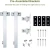Import Wholesale PV Solar Adjustable Front and Back Base Roof Mounting System from China