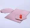 Wholesale 3mm 4x8 Rose Gold Black Silver Golden Gray Perspex Mirror Plastic Film Double Sided Acrylic Mirror Sheet