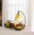 Import Large capacity metal detachable banana rack 2-layer vegetable and fruit basket custom from China