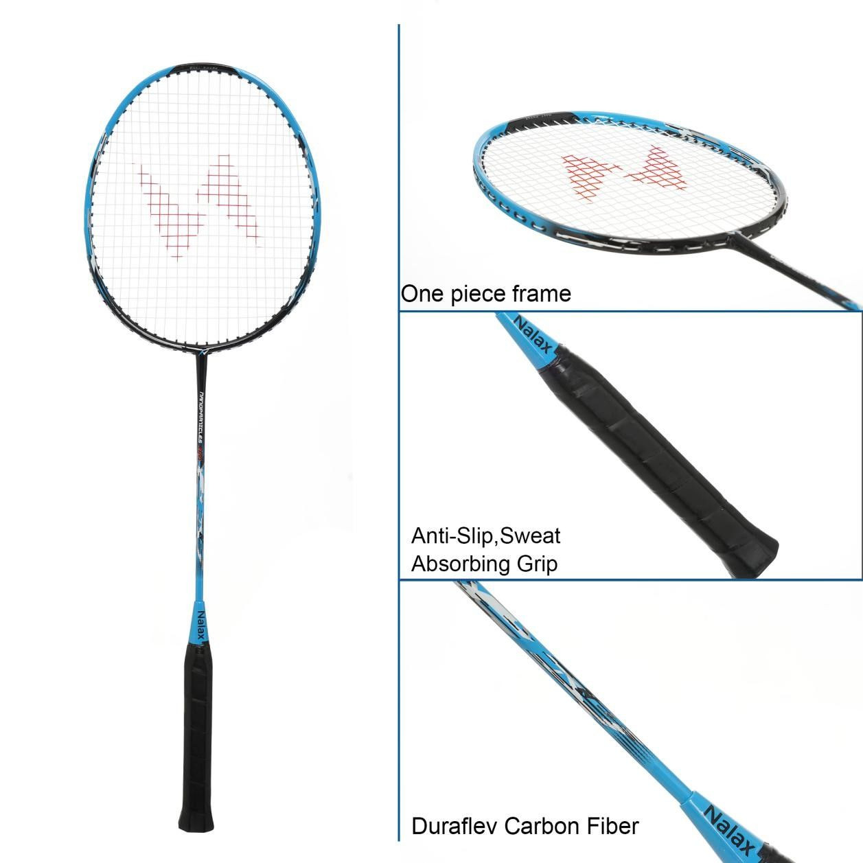 Buy All Aluminum Alloy Badminton Racket With Three Nylon Shuttlecocks ...