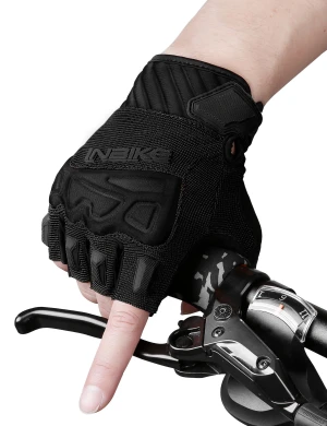 INBIKE Black Half Finger Cycling Gloves Breathable for Mountaion Bike MTB Riding