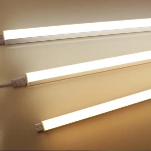 High Quality Office LED T5 Saving 3 colors Lights Recessed Linear LED Wall Lighting