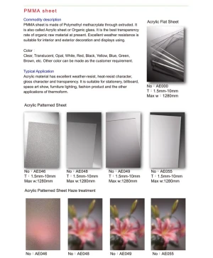 Premium Clear Acrylic Board for Crafts and Signage
