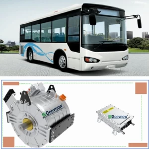 85000w 750Nm 1080rpm ac pmsm motor electric power system drive in road for 8-12 m city passenger bus