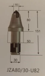 Shearer Cone Pick JZA80/38-U82