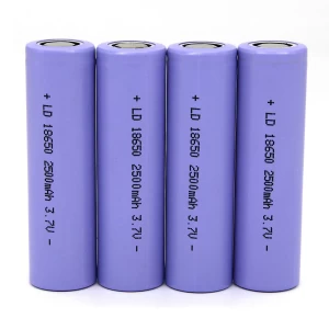18650 ternary lithium battery 3.7V2500MAH3C power electric bicycle battery car rechargeable lithium battery