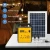 Import Solar Home Lighting System With Four LED Lights 10W Solar Panel Mobile Charge from China
