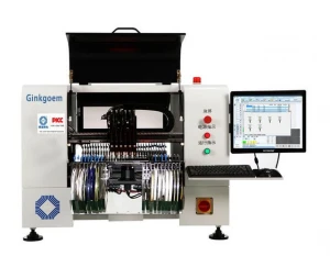 Ginkgoem Full automatic Pick and Place Machine SMT W1 with flight camera for SMT production