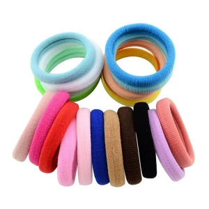 Wholesale Free Sample Multicolor Ponytail Hair Ties