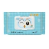 Flower for clothes wet toilet paper 90 draws (blue)