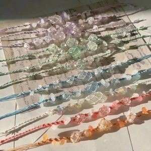 Crystal Bracelet--Zen, Universe, Rainbow Series