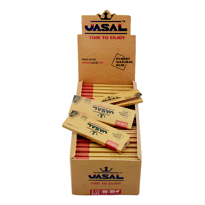 Buy 100% Natural Arabic Gum Smoking Paper 1 1/4 Size from Smoking Paper ...