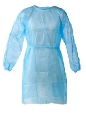 Polypropylene Non Woven 20 GSM, laminated, water proof  Isolation Gown L-1
