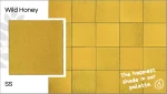 Wild Honey glazed lavastone tiles