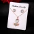 Import 1 Set New Fashion Women Necklace Earrings Bracelet Ring Set Bohemia Stone Set Wedding Jewelry from China