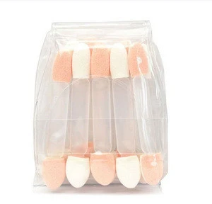 10 pieces/bag popular bestselling double-end disposable sponge eye shadow applicator on sale