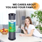 10 remove VOCs CTO carbon sintered activated carbon block water filter cartridges