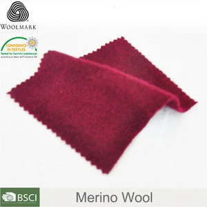 100% merino wool fabric customized, Knitted fashion wool cashmere fabric