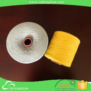 100% satisfied feedback 65% polyester 35% cotton regenerate cotton yarn