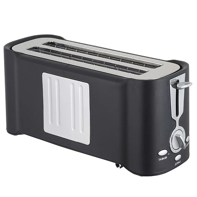1000W 4 slices  electric long slot toaster with  cancel function