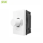 1000W Light Rotary Dimmer power electrical switch for home  Guangdong China 220V wholesaler factory price cheap wall switches
