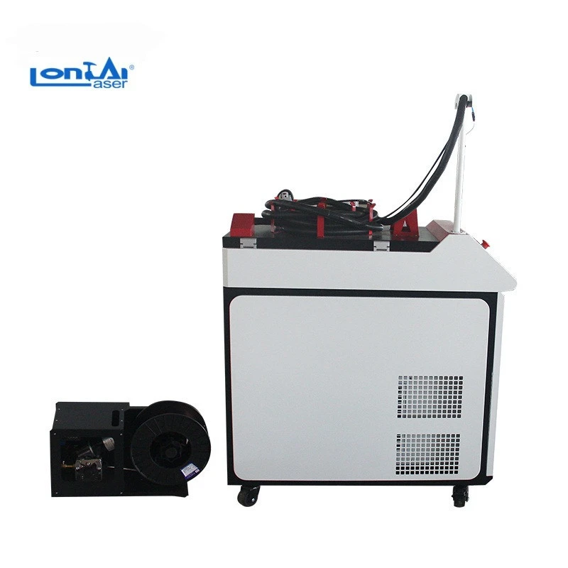 1000w portable and handheld fiber laser welding machine with welding wire feeder