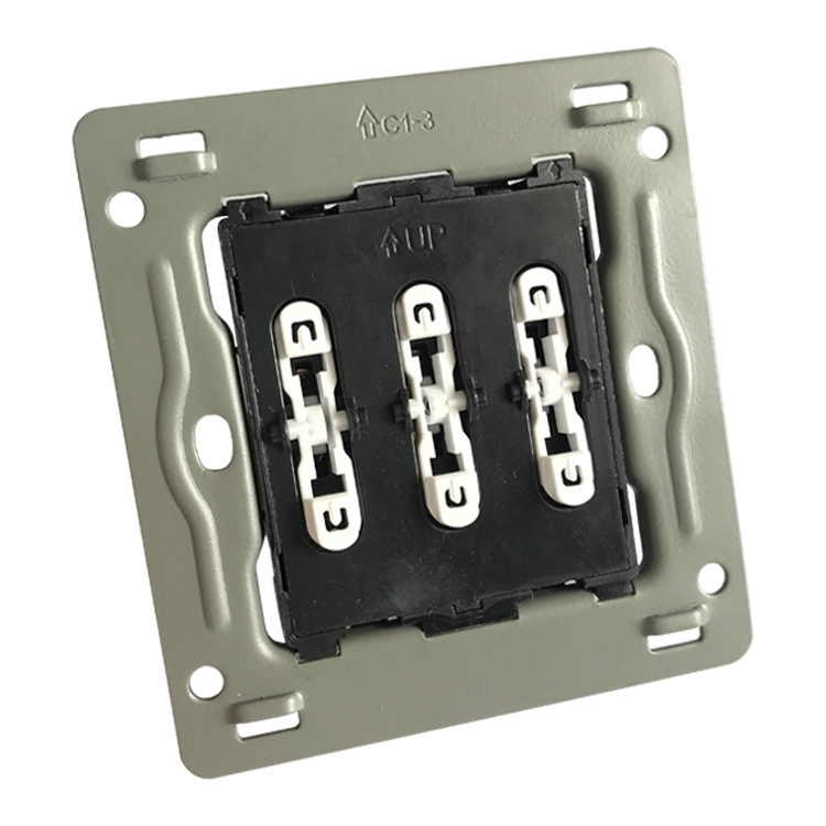 Buy 10a 10amp 16a 16amp 250v Ac Inwall 3 Gang 1 Way/ Triple Three 3 Key ...