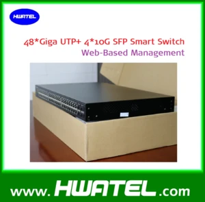 10G gigabit network switch 48 port gigabit 4 port 10 gigabit  managable network switch fiber optic switch hub BDCOM OEM