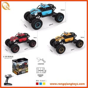 1:18 four-wheel driving R/C off-road vehicle car toy with USB wire