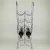 Import 12 BOTTLES STANDING HOLDER WIRE BOTTLE DISPLAY RACK WINE GLASS HOLDER CHROME PLATED METAL WIRE WINE RACK from China