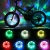 Import 12 Color 37 Modes 10 LED Mountain Bike Hub Wheel Lights from China