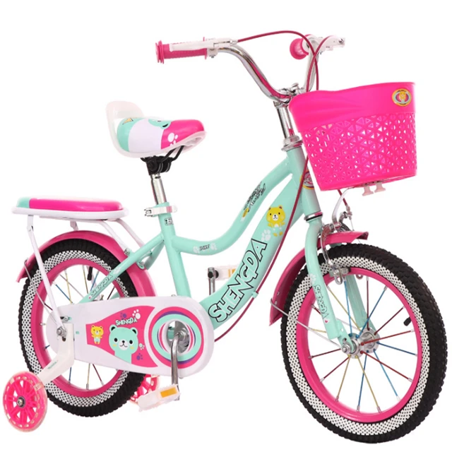 12 Inch Lovely Multicolor Princess Baby Children&#x27;s Bicycle Kids Bicycle Children Bike