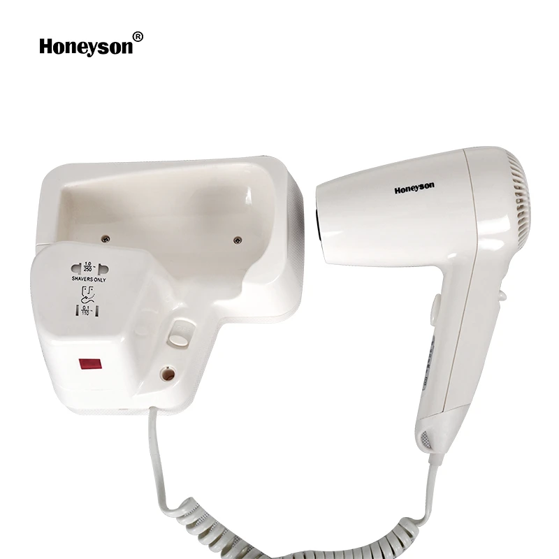 1200W wall-mounted hairdryer hotel guest supplies