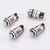 12mm High Head Metal Push Button Switch Ring Led Red White Instrument Switch 220V Self Locking Switch