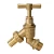 Import 1/2&quot; or 3/4&quot; Brass Outdoor Garden Tap / Hose Union / Bib Tap/ Bibcock from China