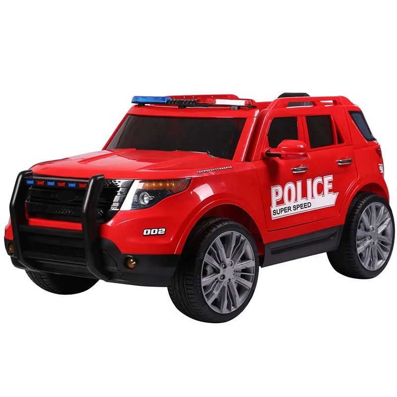 12V power wheel ride on cars kids electric police car to drive