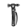 14 IN 1 Emergency Car Multi Tool Hammer With Safety Locking Survival Multi Function Hammer Tool Black