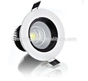 15w LED Downlight indoor led down lights Supermarket lighting COB Round Dimmable surface mounted Recessed