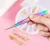 Import 1Pcs Stainless Steel Eyelashes Tweezers Extension Tools Makeup Eyebrow Rainbow Nail Art Decoration Rhinestone Picker Manicure from China