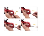 2-in-1 Desktop Stapler Pneumatic Tacker Industrial Commercial Staple Gun