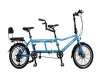 20 Inch Double Folding Bike High carbon Steel Frame Family Bicycle    Tandem bicycle