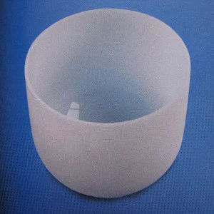 2015 quartz Fused Silica Crucible,Semi-transparent sintered glass crucible For Laboratory Testing